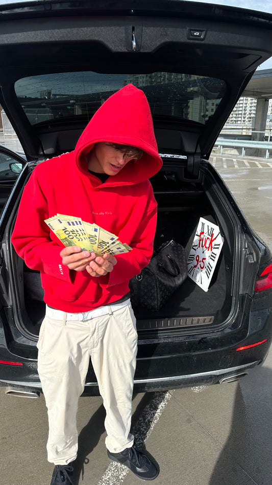 BasicallyRich Receipt Hoodie