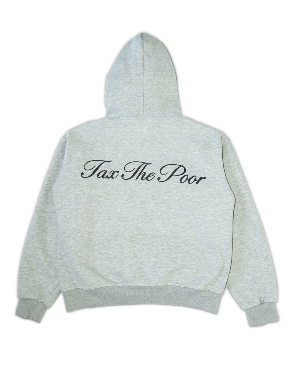 Tax The Poor Hoodie – Grey (Classic)