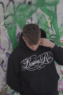 Basically Rich Core Hoodie — Black