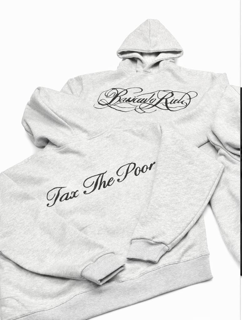 Tax The Poor Hoodie – Grey (Classic)